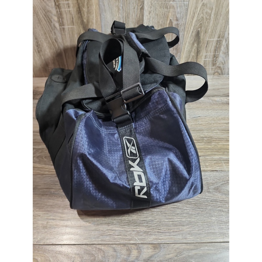 2007 Super Bowl Colts V Bears XLI Duffel Bag NFL Reebok Orange Blue‎ - Picture 4 of 11